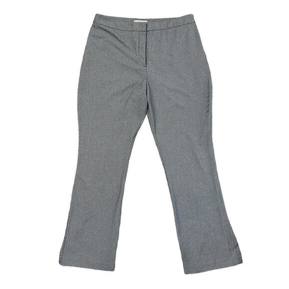 Dana Buchman | Triangle Symmetry Pattern Slacks | Black & White | Size: 14 - Picture 1 of 8